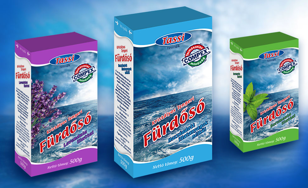 Compex fürdősó dobozok