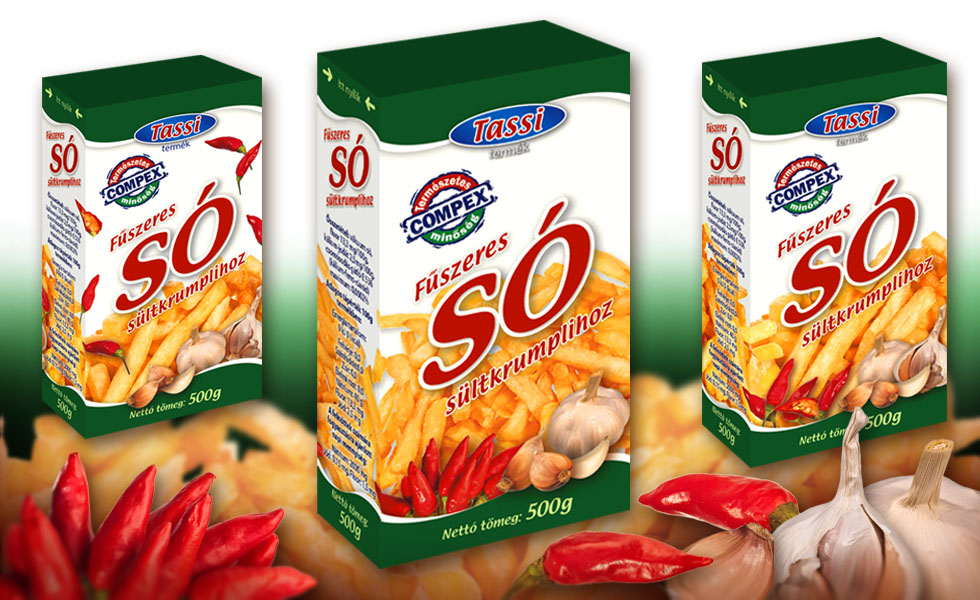 Compex fűszeres só dobozok