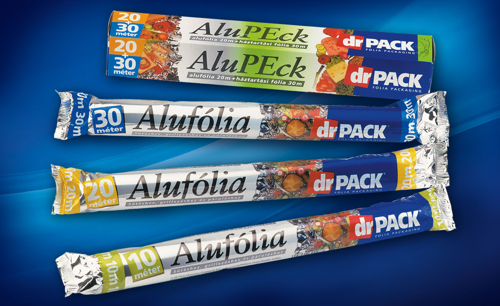 DR Pack alufólia csomagolás család