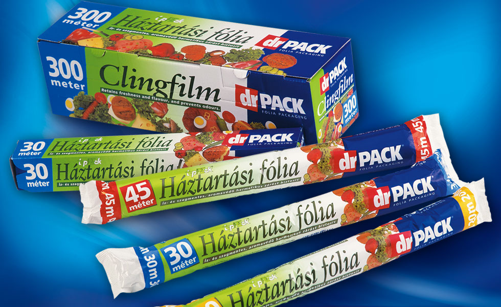 DR Pack háztartási fólia csomagolás család