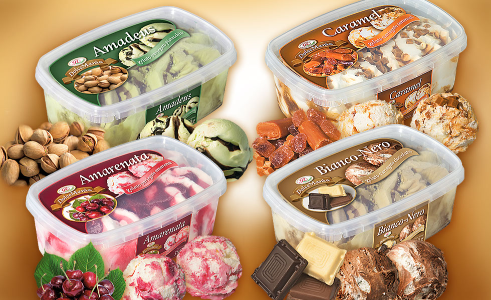 Ragonese DolceMania fagylaltcsomagolás